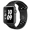 ساعت هوشمند اپل واچ سری 3 مدل Nike Plus 42mm Space Gray Aluminum Case with Anthracite/Black Nike Sport Band